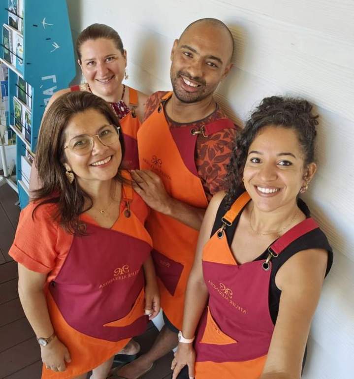 Membres de l'équipe ATELIER ALEXANDRA La Réunion